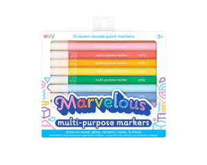 Pisaki do różnych powierzchni, kamieni, szkła, drewna, papieru Marvelous - Ooly