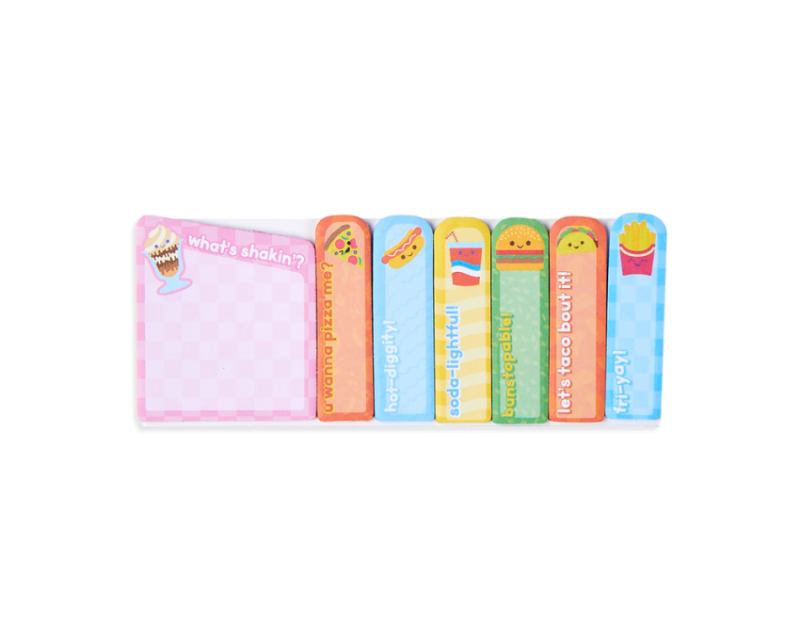 Notesiki Samoprzylepne Karteczki Fast Food - Ooly