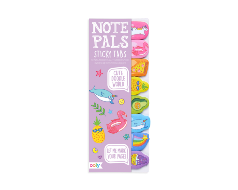 Karteczki Samoprzylepne Notesiki Cute Doodle World - Ooly