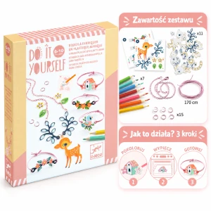 Termokurczliwy magiczny plastik JELONEK biżuteria Djeco