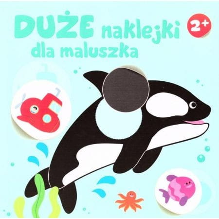 Duże naklejki dla maluszka. Orka 2+