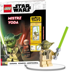 LEGO Star Wars. Mistrz Yoda – książka z minifigurką klocki LEGO