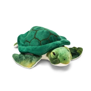Pluszowy żółw 32 cm realistyczna, miękka maskotka Animigos World of Nature siedzący taupe