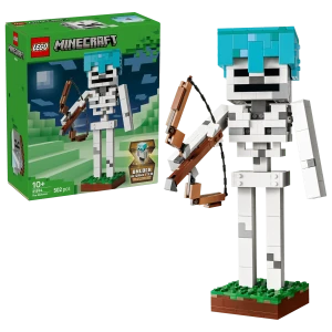 LEGO Minecraft 21594 Szkielet z klocków łuk i strzały