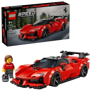 Lego 77254 Samochód sportowy Ferrari SF90 XX Stradale czerwony