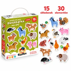 CzuCzu Puzzle do pary Zwierzątka na wsi