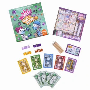 Wirus! Roll & Write Muduko kości kostki do gry