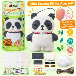Zestaw do nauki szycia moja lalka panda 24 cm Avenir