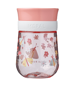 Kubek Treningowy 360° Flowers & Butterflies Mio Mepal - Little Datch