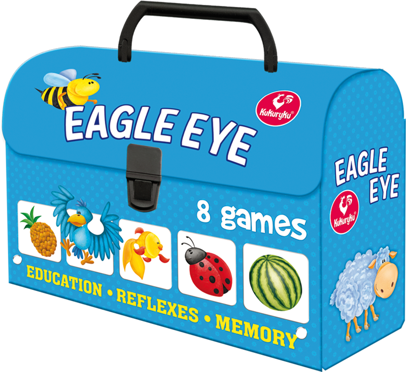 Bystre Oczko Chest – Eagle Eye w kuferku | Kukuryku wersja angielska
