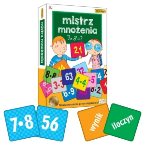 Mistrz Mnożenia – gra edukacyjna matematyczna, nauka tabliczki mnożenia Adamigo