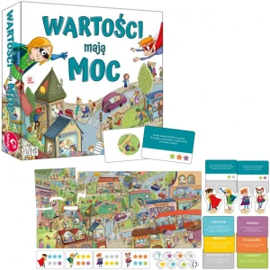 Wartości mają moc – edukacyjna gra planszowa o emocjach, empatii i wartościach Kukuryku