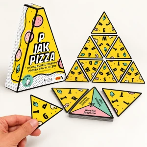 P for Pizza gra słowna, logiczna i na refleks, 100 kart EPEE