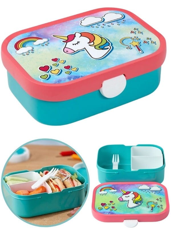 Lunchbox śniadaniówka z Widelcem Jednorożec Campus - Mepal