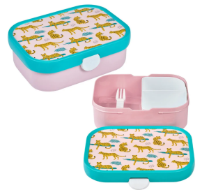 Śniadaniówka do Szkoły z Widelcem Leopard Campus - Mepal