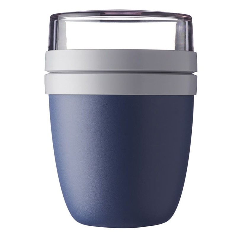 Podwójny Pojemnik na Jedzenie Denim Lunchpot Ellipse - Mepal