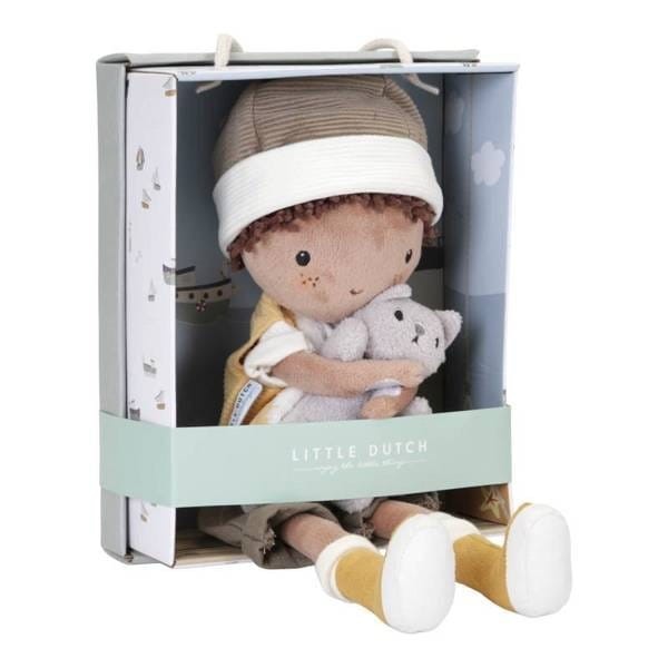Miękka Lalka Chłopiec Jake 35cm - Little Dutch