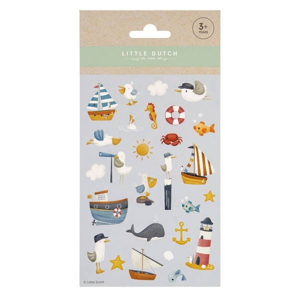 Naklejki Morskie Sailors Bay 27 szt. - Little Dutch