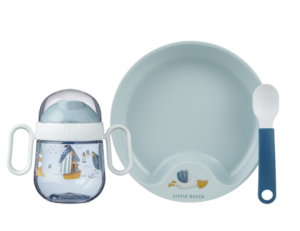 Zestaw Naczyń dla Dzieci 3-częściowy Sailors Bay Mio Mepal - Little Dutch