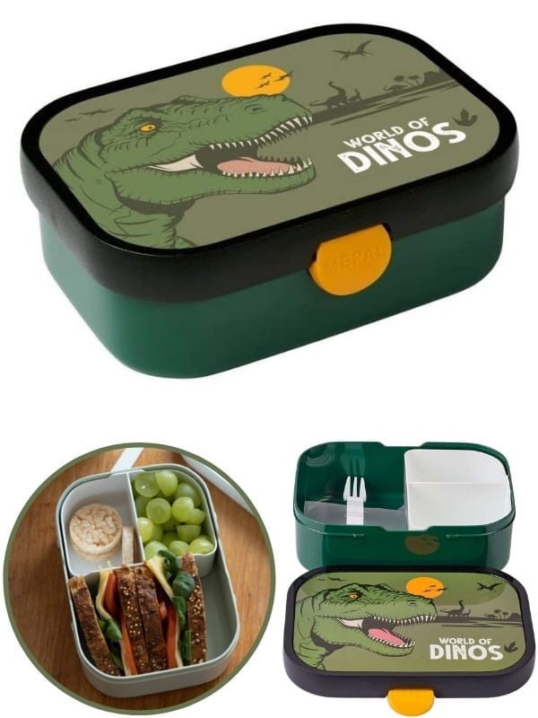 Śniadaniówka z Widelcem Lunchbox Dinozaur Campus - Mepal