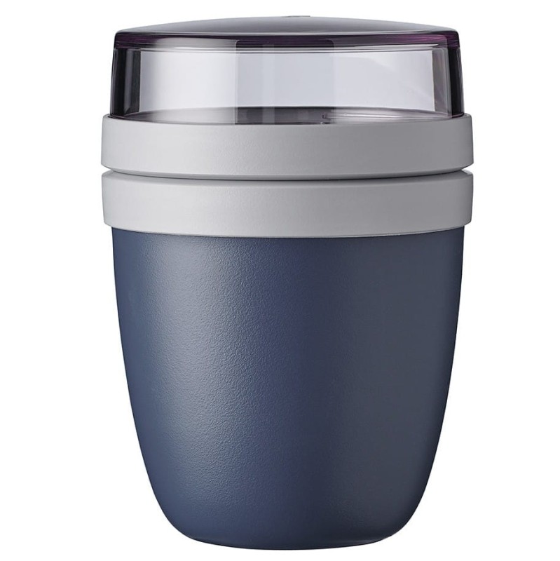Podwójny Pojemnik na Jedzenie Granatowy Lunchpot Ellipse mini - Mepal
