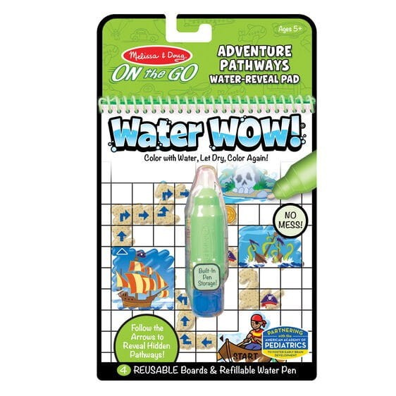 Wodna Kolorowanka Water Wow! Ścieżki Przygody - Melissa & Doug