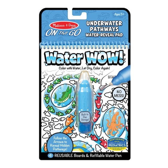 Wodna Kolorowanka Water Wow! Ścieżki Pod Wodą - Melissa & Doug