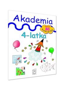 Akademia 4-latka Zadania z Naklejkami