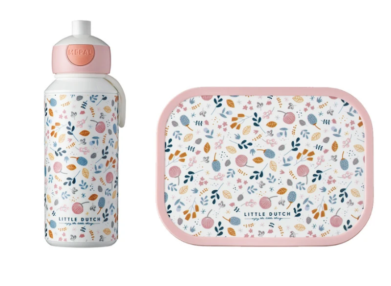 Śniadaniówka i Bidon Spring Flowers Little Dutch - Mepal