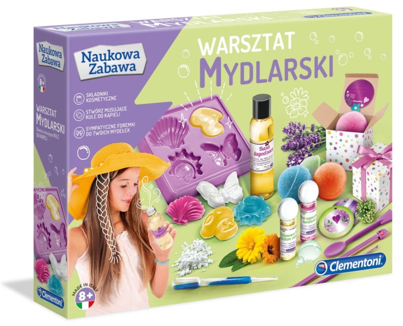 Warsztat Mydlarski Naukowa Zabawa - Clementoni