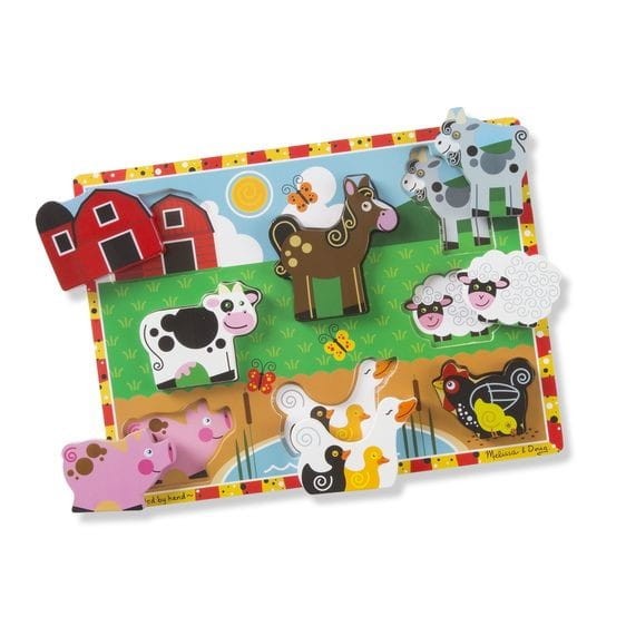 Puzzle Figurki Farma - Melissa & Doug