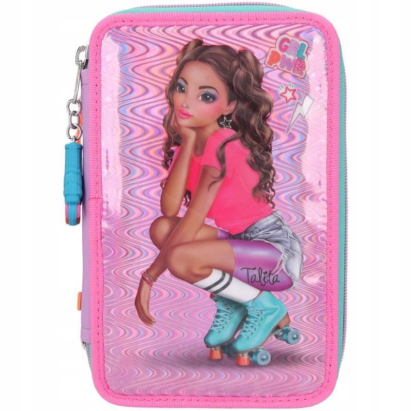 Potrójny Piórnik z Wyposażeniem Dancer Wrotki - TOPModel