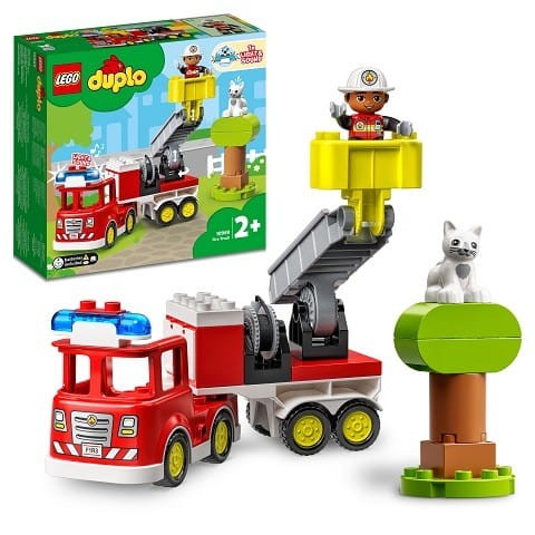 Wóz strażacki 10969 Lego Duplo z syreną i światłem