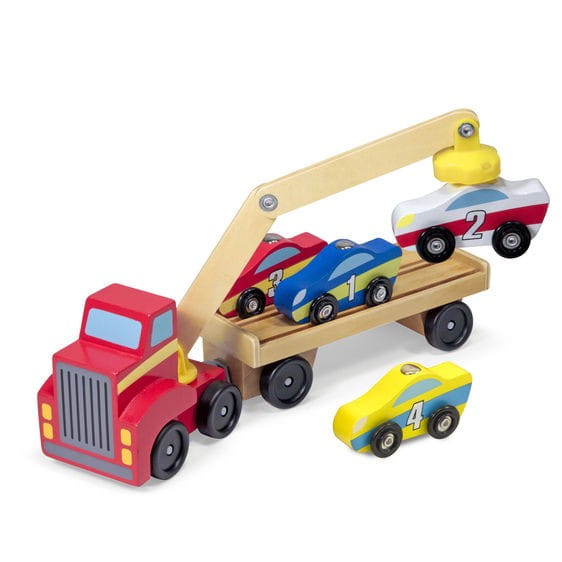 Ciężarówka z Ładowarką na Magnes - Melissa & Doug