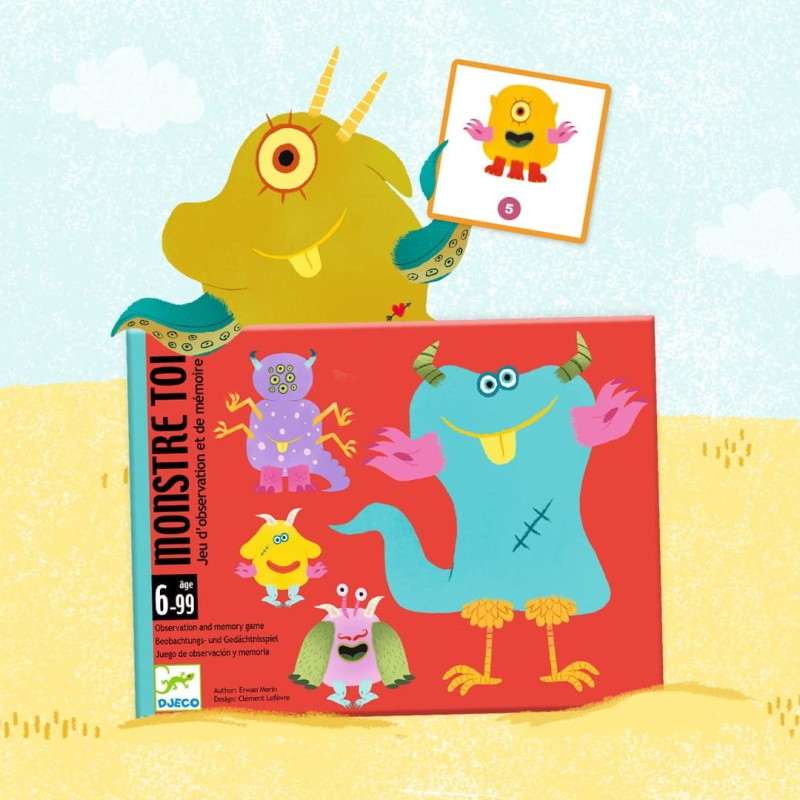 Gra Karciana Potworki - Djeco