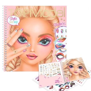 Album z Naklejkami Piękna Twarz BEAUTY GIRL - Top Model