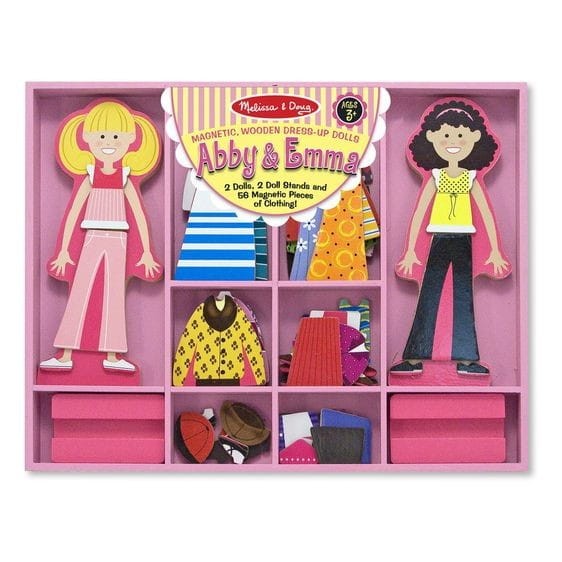 Ubieranka Magnetyczna Przyjaciółki - Melissa & Doug