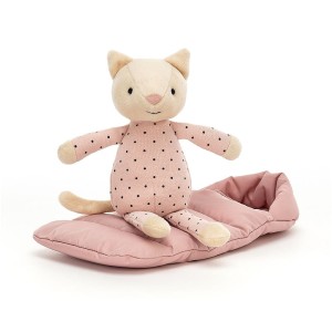 Kotek w Śpiworku Snuggler Cat - Jellycat