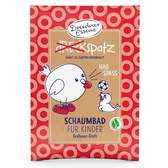 Płyn Truskawkowa Kąpieli z Bąbelkami 40 ml - Dresdner Essenz