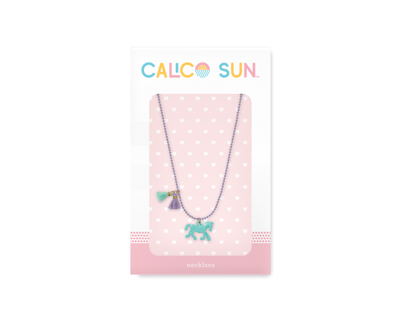 Naszyjnik dla Dziewczynki Konik - Calico Sun