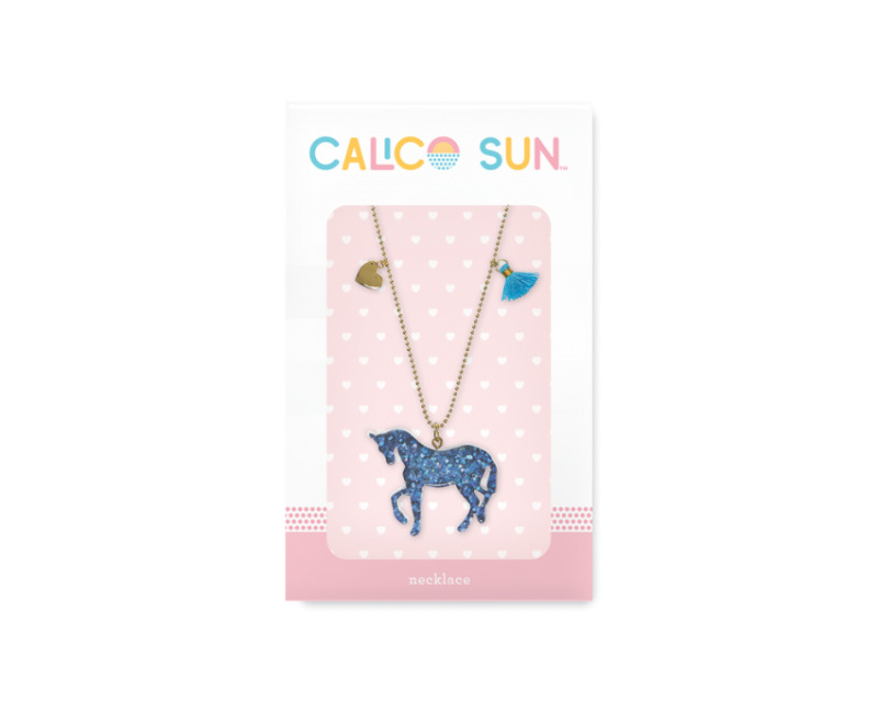 Łańcuszek z Naszyjnikiem Jednorożec - Calico Sun