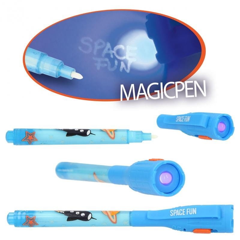 Sekretny Długopis z Latarką UV Space Fun - Depesche