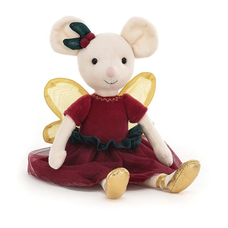Świąteczna Myszka Wróżka - Jellycat