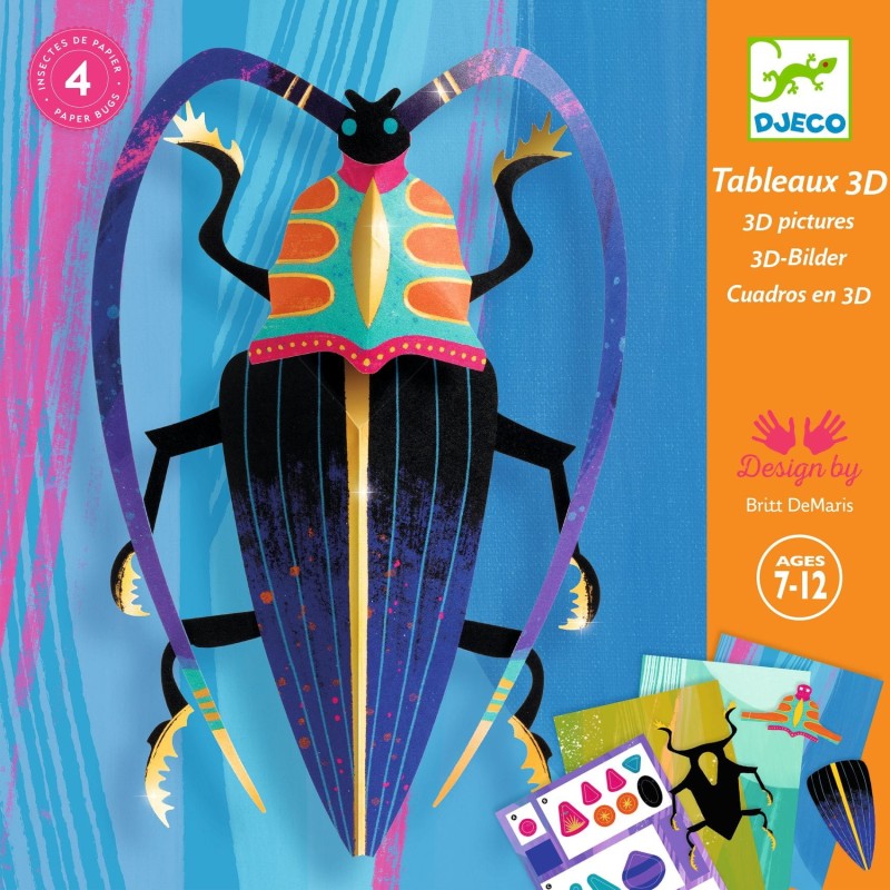 Owady 3D z Papieru - Djeco