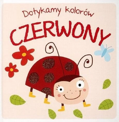 Książka Dotykamy kolorów - Czerwony