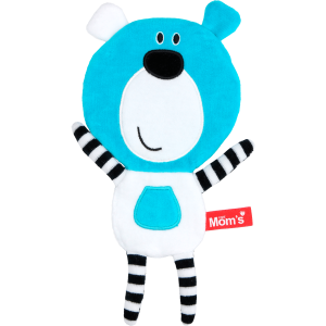 Misio Buu Szeleścik Zabawka Kontrastowa Turkus - Mom's Care