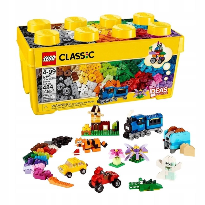 Klocki LEGO 10696 Kreatywne Pudełko, średnie 484 el.