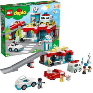 Lego Duplo Parking piętrowy i myjnia samochodowa 10948