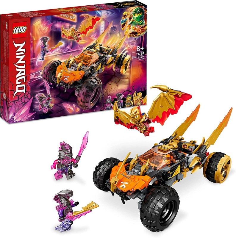 Klocki LEGO Ninjago Smoczy krążownik Cole’a 71769
