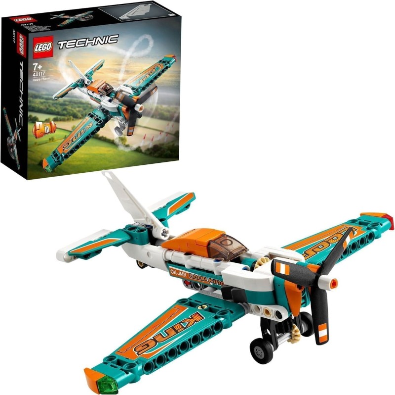 Klocki LEGO Technic Samolot wyścigowy 42117